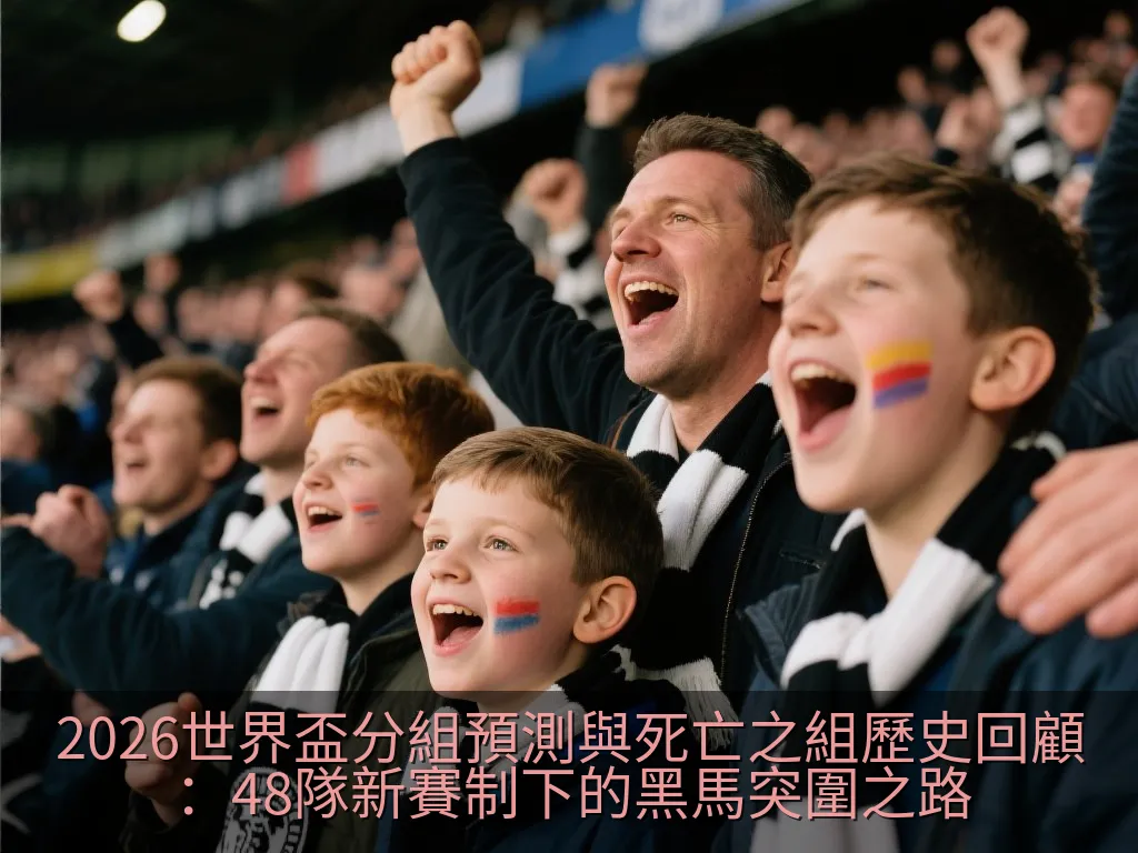 2026世界盃分組預測與死亡之組歷史回顧：48隊新賽制下的黑馬突圍之路